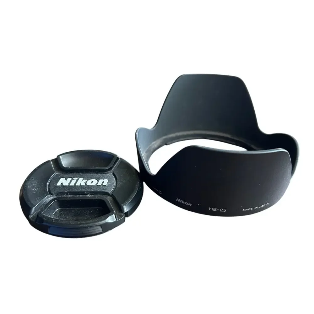 Nikon HB-25 Bayonet Lens Hood & lens cover